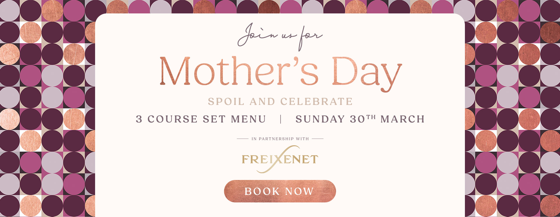 Mother’s Day menu/meal in Milton Keynes